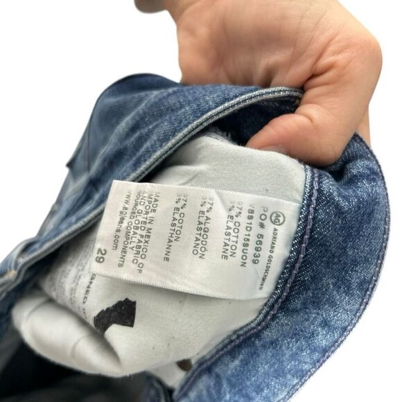 AG Adriano Goldschmied Remy Low Rise Boxy Straight Size 29 Y2K Relaxed Classic - Picture 9 of 11